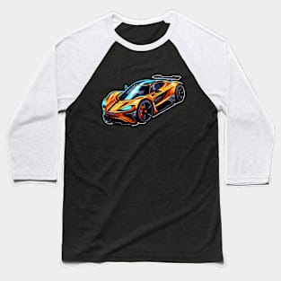 Sports Car Baseball T-Shirt